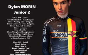 Présentation des plestinais du Team Trégor Cyclisme : Dylan Morin