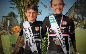 Elyne Roussel et Lomick Hernot s'imposent sur le Trophée Départemental des Ecoles de cyclisme