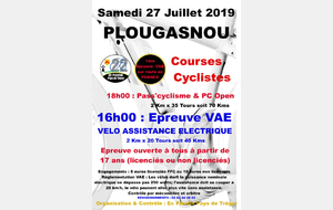 L'Ec Plestin organise une course VAE Vélo Assistance Electricque à Plougasnou