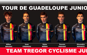Le Team Trégor Cyclisme Juniors sur le Tour de Guadeloupe