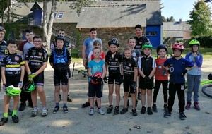 Ecole de cyclisme : reprise des entraînements VTT
