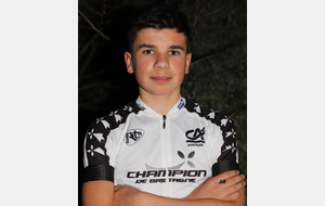 Louis TANGUY Champion de Bretagne de Cyclo-cross 